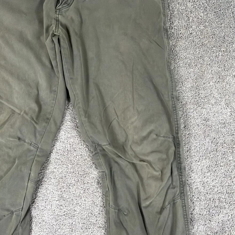 Kuhl Revolvr Pants Mens 38x36 Olive Patina Dyed Hiking Cargo Gorpcore Faded